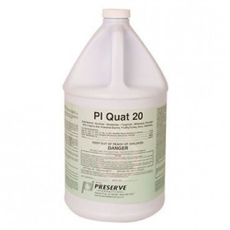 PI Quat 20 Disinfectant Gallon Swine Poultry Kennel Ammonia Sanitizer