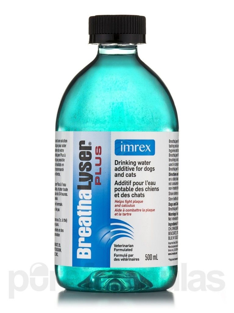 BreathaLyser Drinking Water Additive for Dogs Teeth Freshens Breath