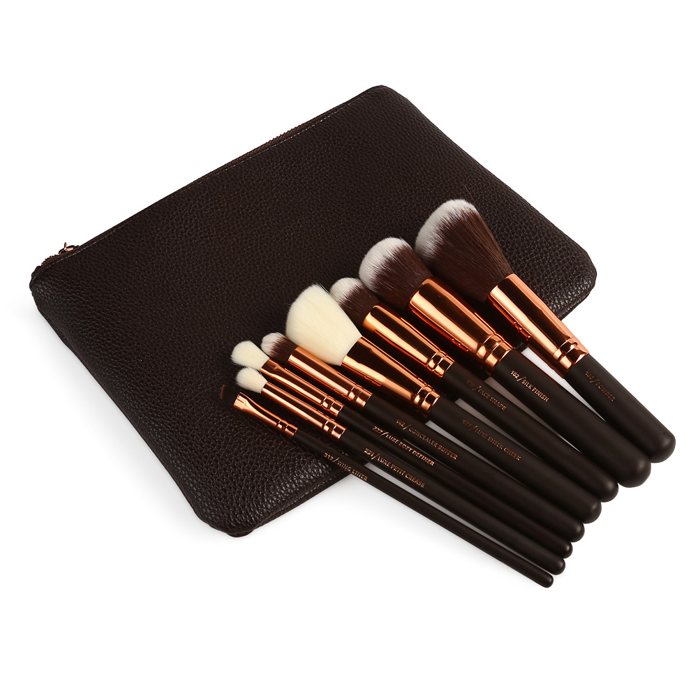 8 12 15 Pcs Pro Makeup Brushes Set Cosmetic Complete 8 12 15 pcs pro makeup brushes set cosmetic complete