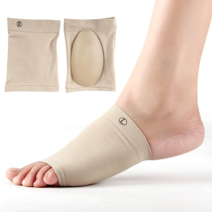 1 Pair Foot Compression Wrap Sleeve Support Plantar Fasciitis Arch Pain