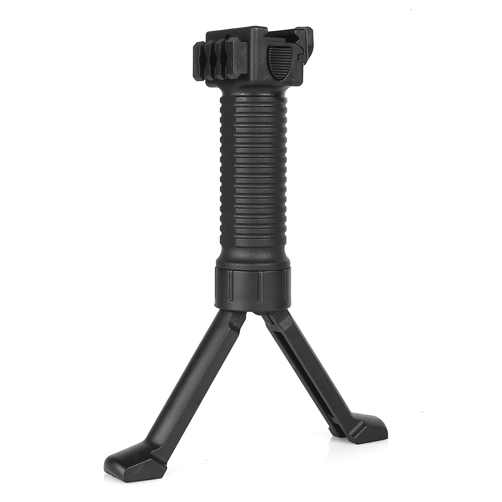 Military Tactical RIS Fore Grip Bipod Pod Picattinny Weaver Rail Rifle