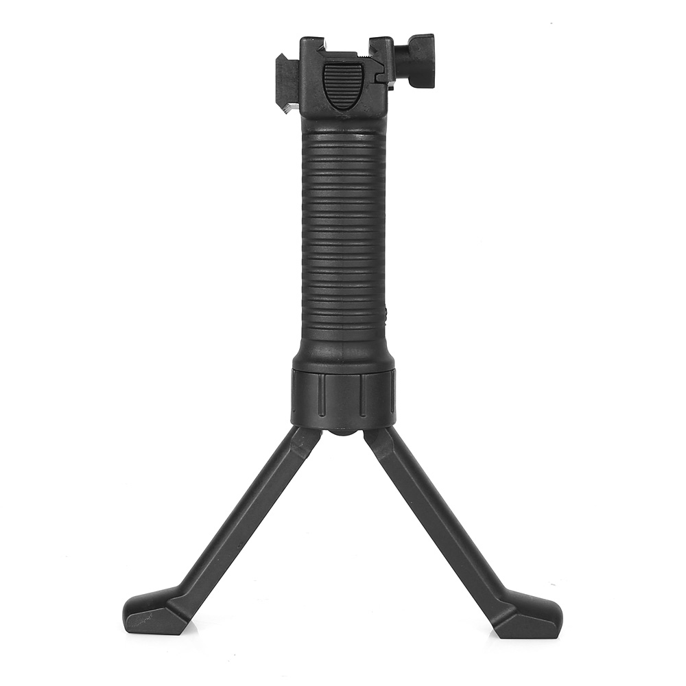 Military Tactical RIS Fore Grip Bipod Pod Picattinny Weaver Rail Rifle