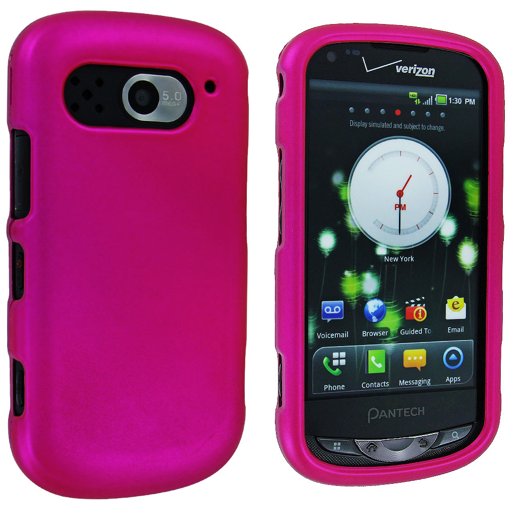 Hot Pink SnapOn Hard Case Cover for Pantech Breakout 8995 eBay