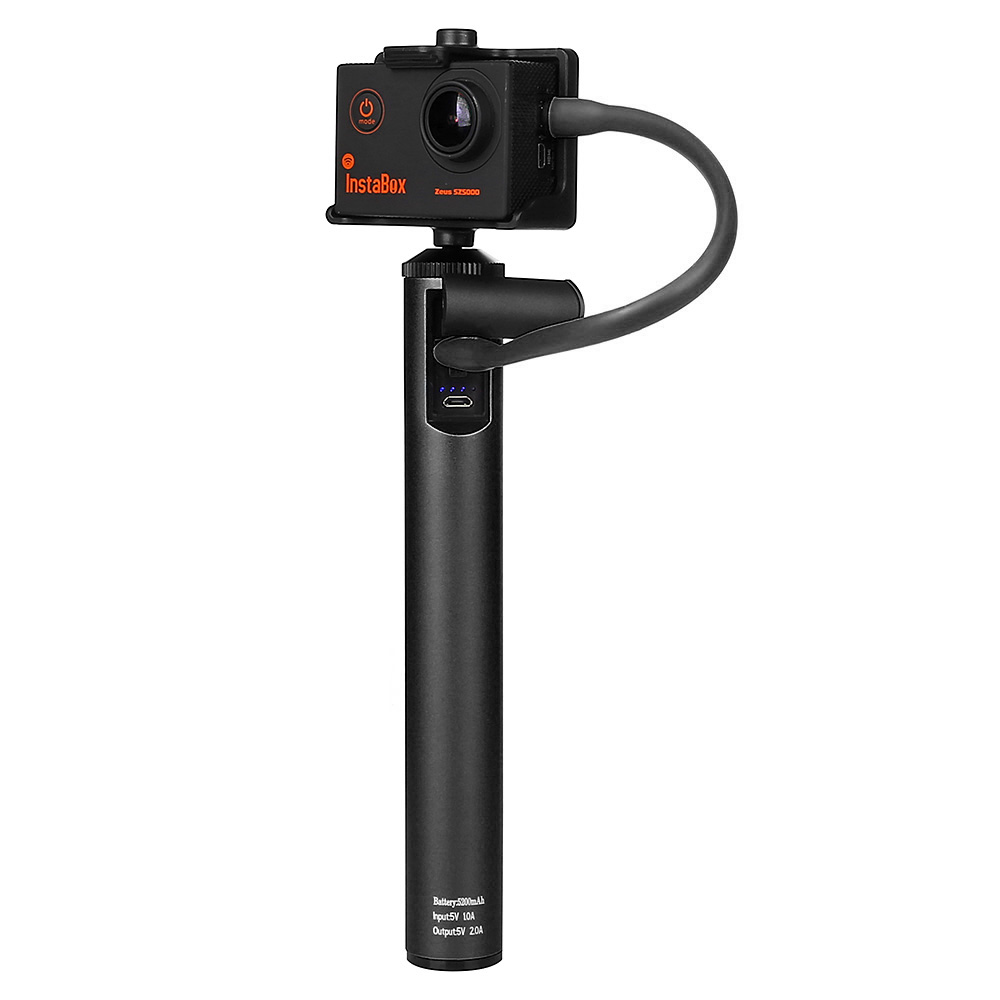 External Portable 5200mAh Power Bank Battery Charger for GoPro iPad