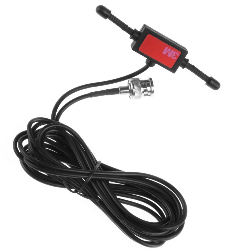 Scanner antenna for Uniden Motorola radio BNC glass mount 4" mobile