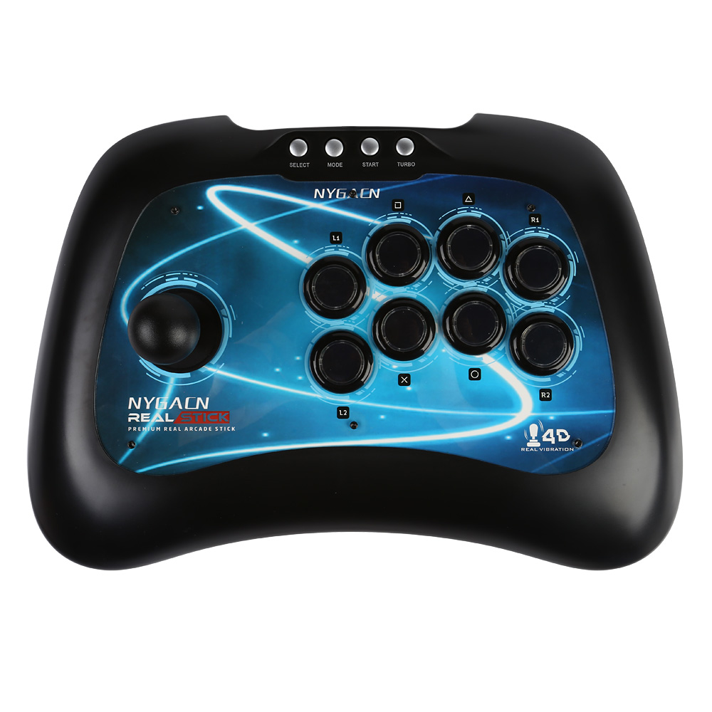 NJP302 Fighting Stick Game Arcade Joystick Controller 2.2m USB 3 in 1
