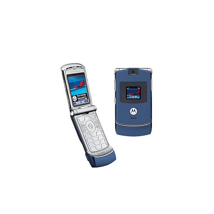 MOTOROLA V3 RAZR MOBILE PHONE FLIP Cellular Phone CAMERA UNLOCKED GSM