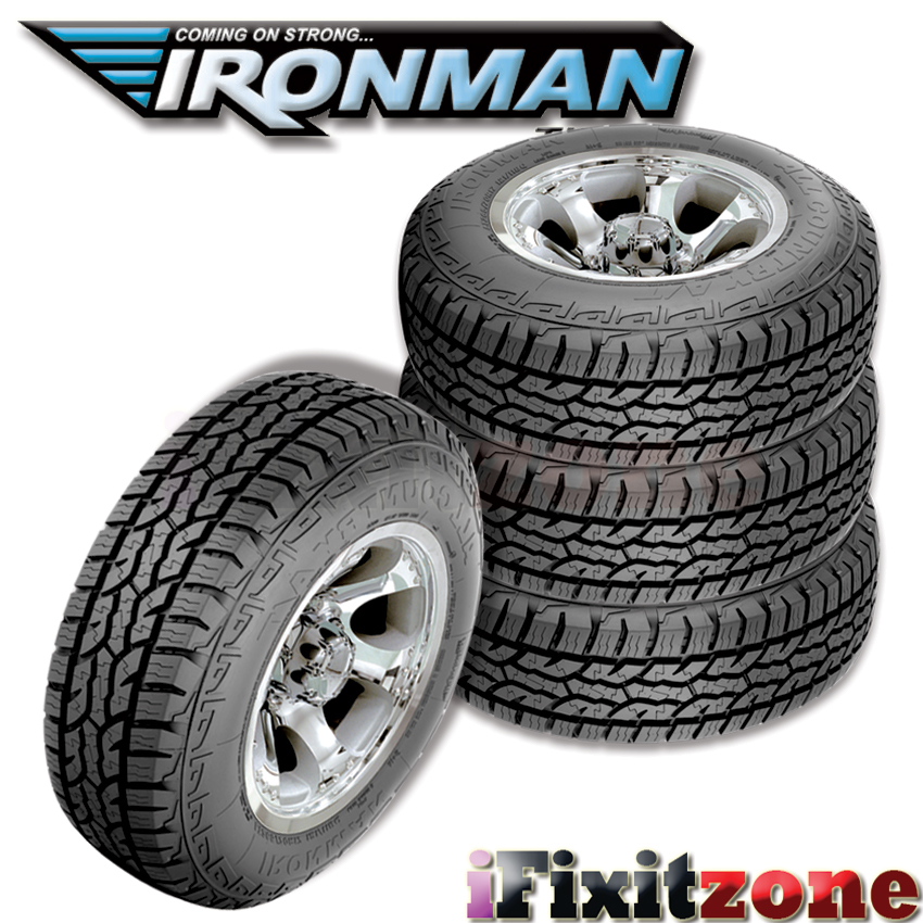 4 New Ironman All Country A/T 245/70R16 XL 111T All Terrain Tires AT By