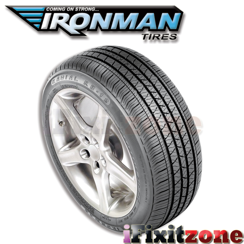 1 Ironman RB12 NWS 225/75R15 102S White Wall All Season High