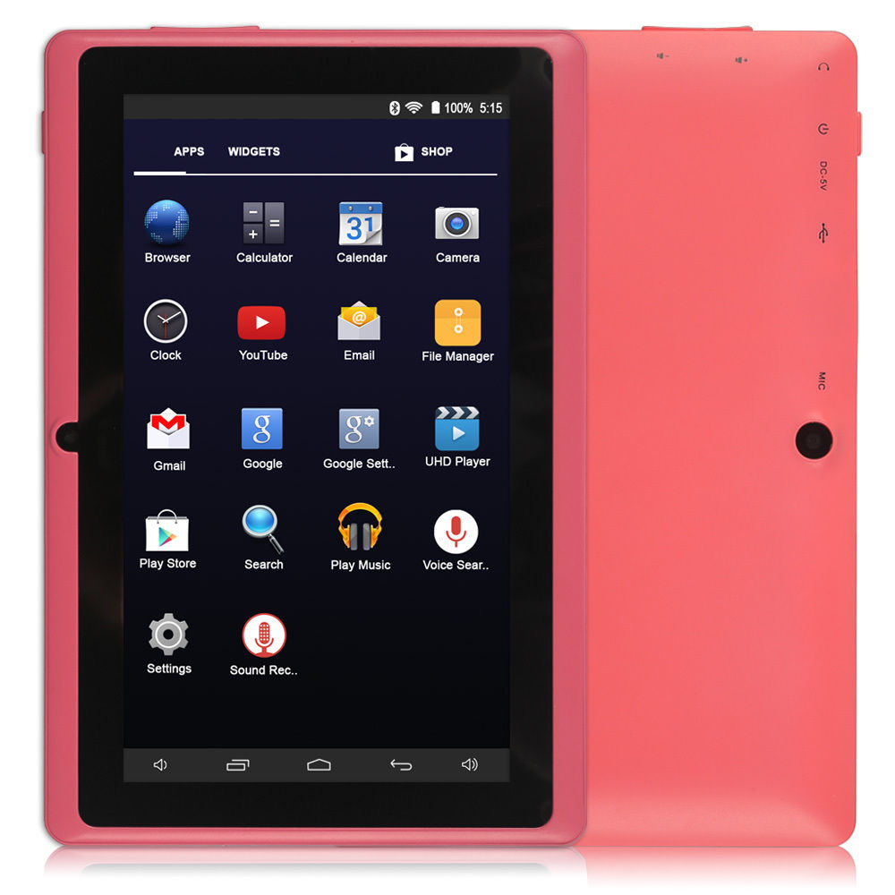 16G 7" Google Android 4.4 Dual Cameras WiFi Bluetooth Tablet PC Pad US Stock - Picture 21 of 47