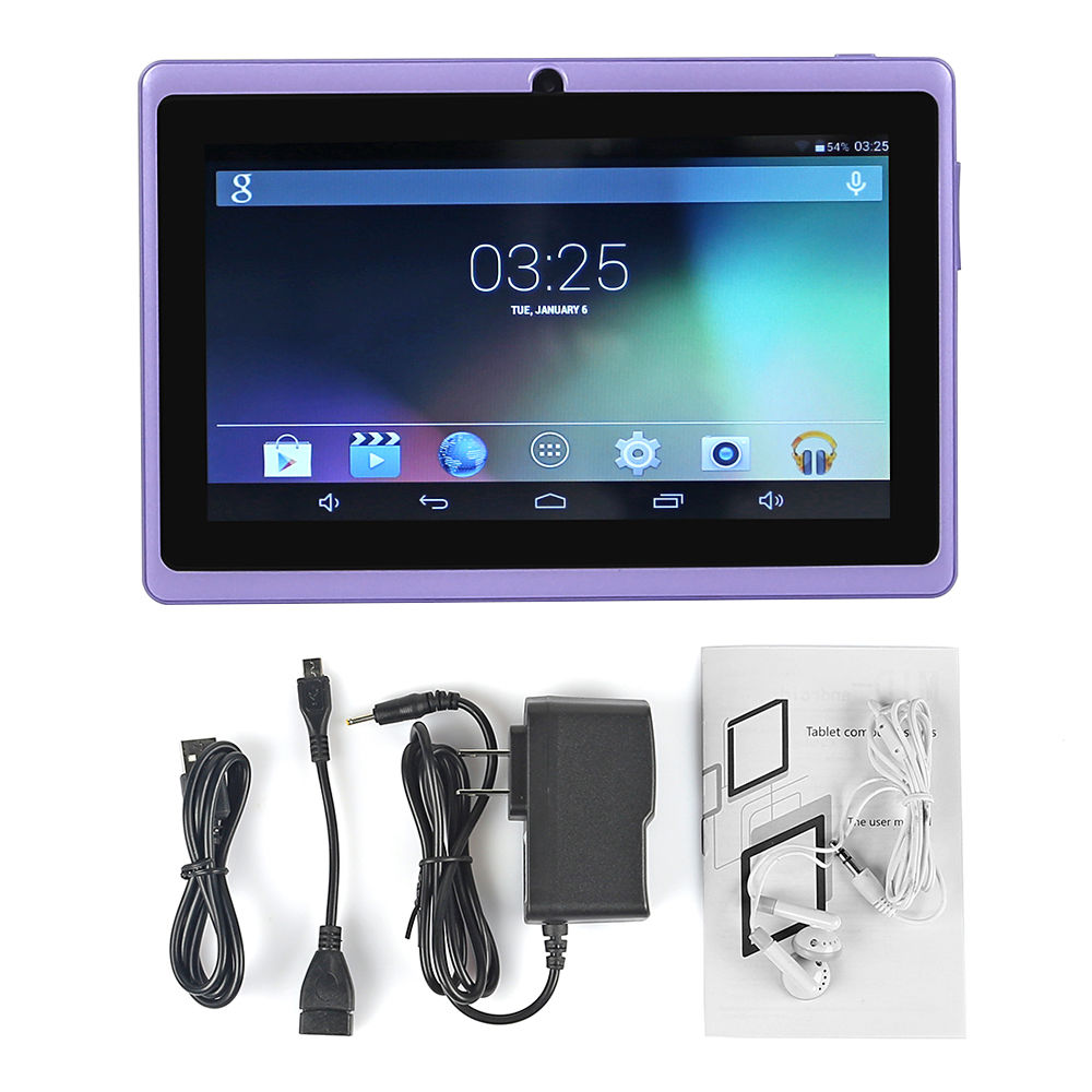 16G 7" Google Android 4.4 Dual Cameras WiFi Bluetooth Tablet PC Pad US Stock - Picture 29 of 47