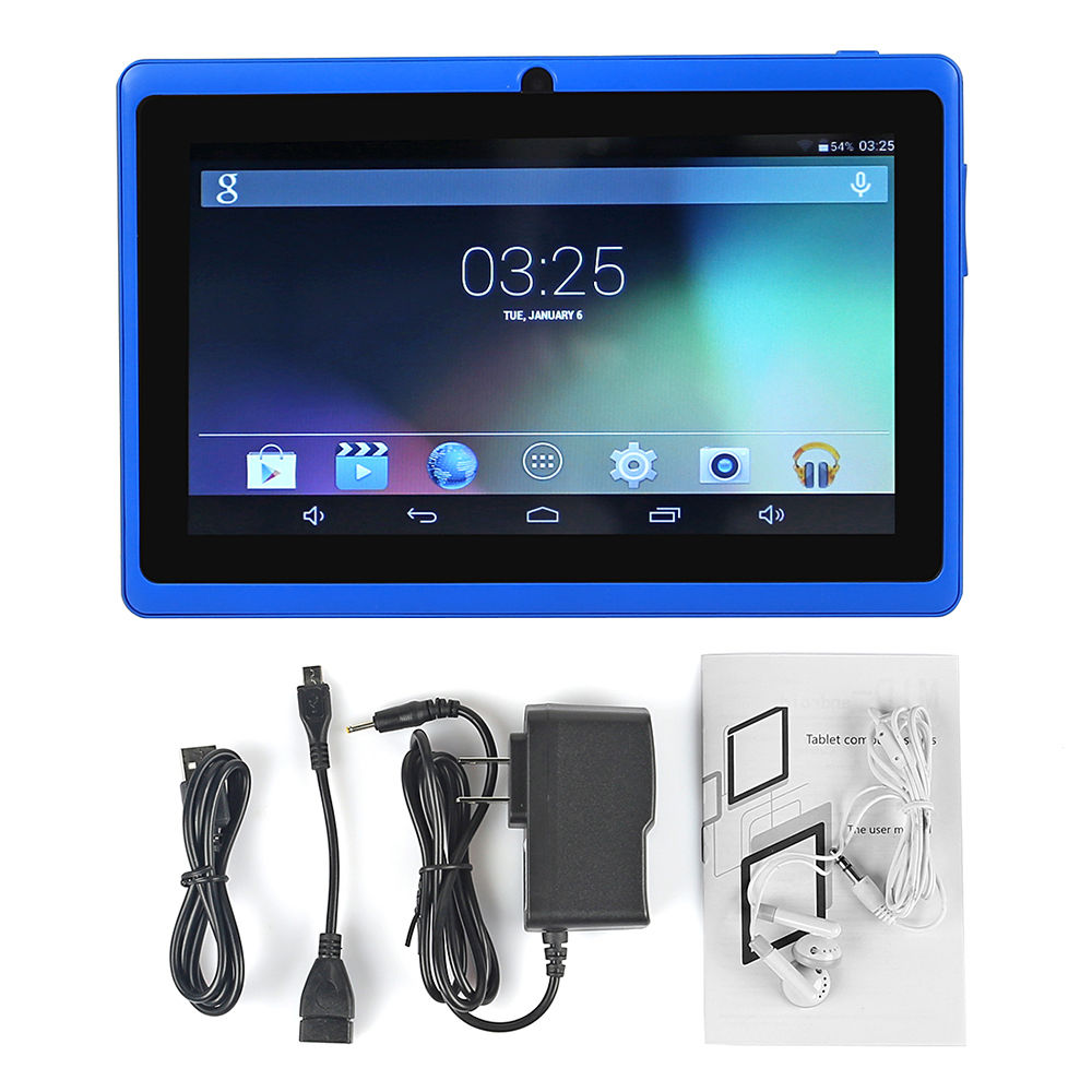 16G 7" Google Android 4.4 Dual Cameras WiFi Bluetooth Tablet PC Pad US Stock - Picture 11 of 47