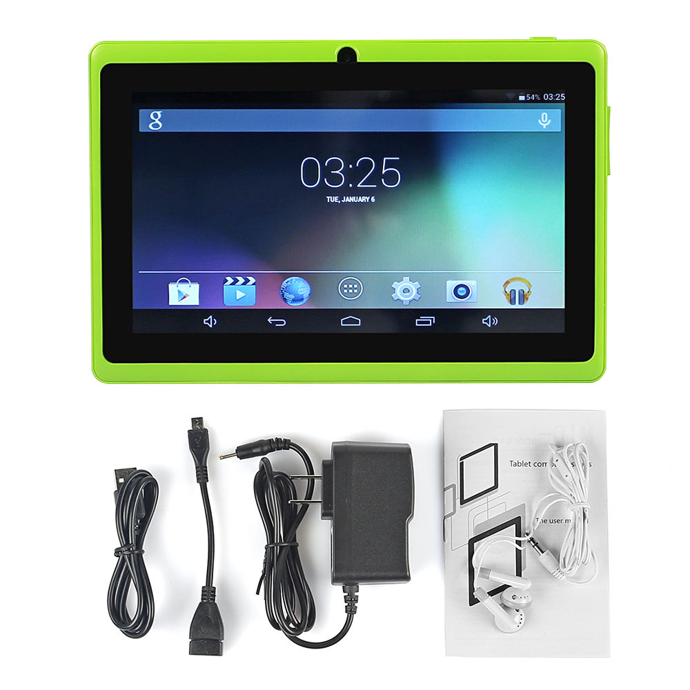 16G 7" Google Android 4.4 Dual Cameras WiFi Bluetooth Tablet PC Pad US Stock - Picture 18 of 47