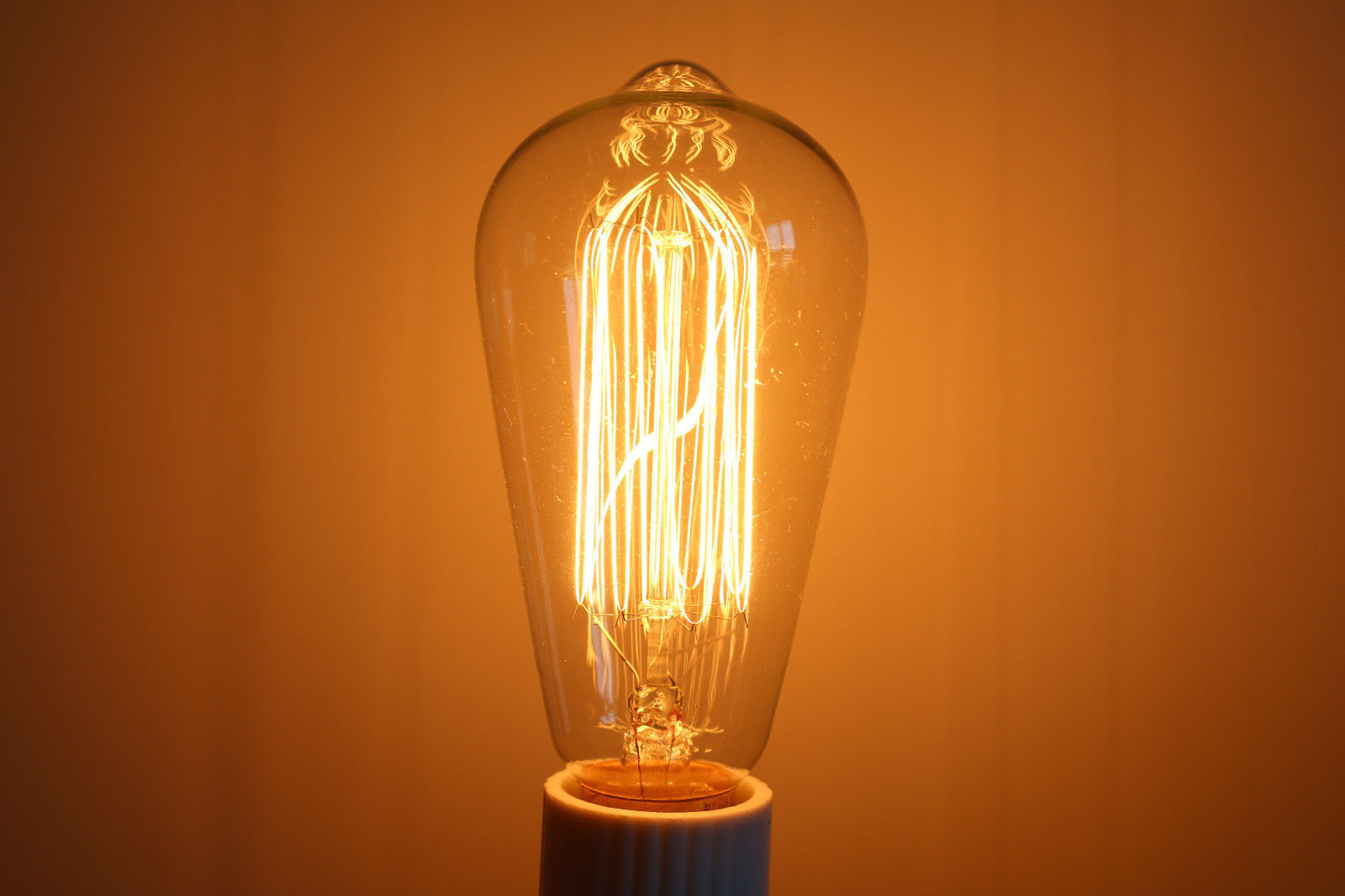 Retro Globe Edison Halogen Bulb 40W 60W 110V 220V Wall Lamp Ceiling Light E27 eBay