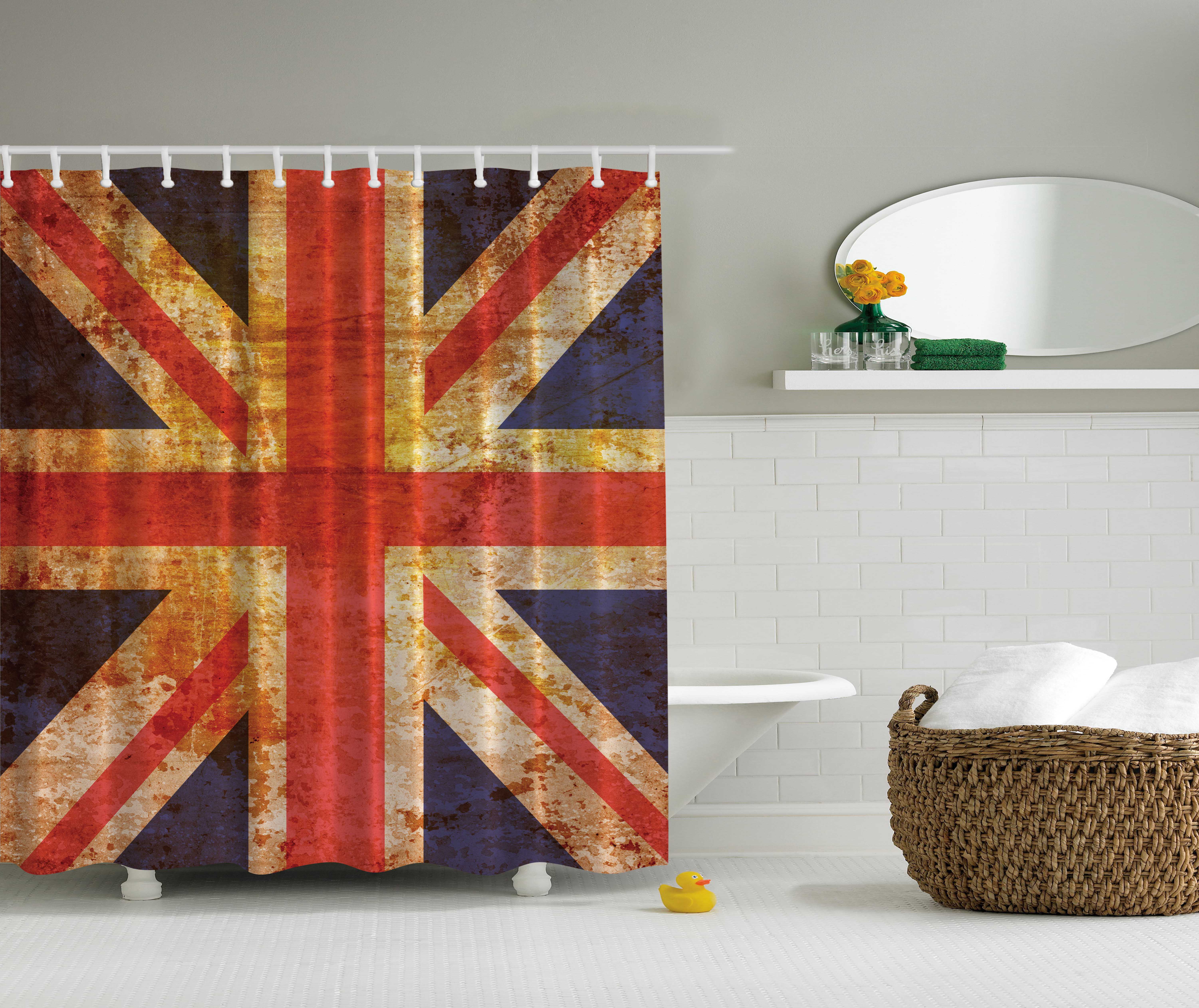 Britain British Flag Patriot English United Kingdom Queen Grunge Shower