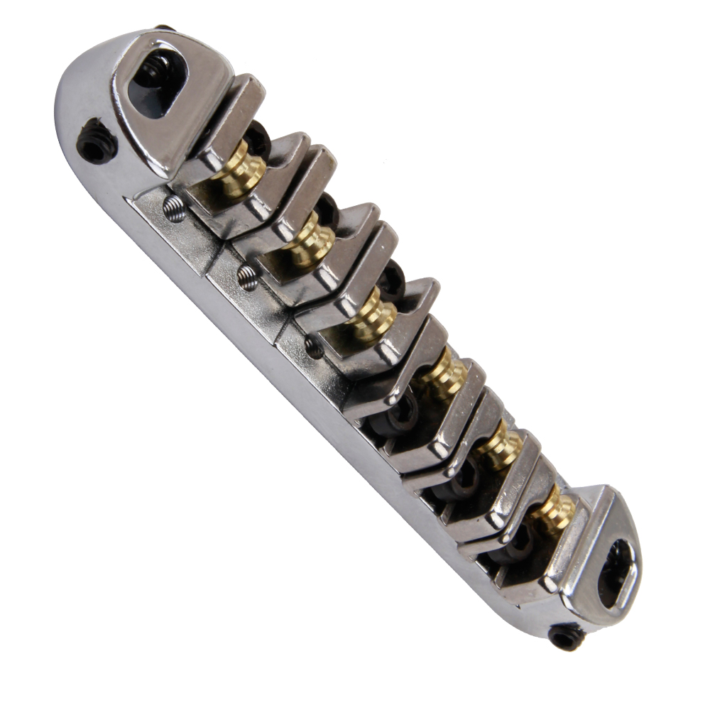 GUITAR BRIDGES BRASS ROLLER SADDLE TUNEOMATIC BRIDGE FOR LP ELECTRIC