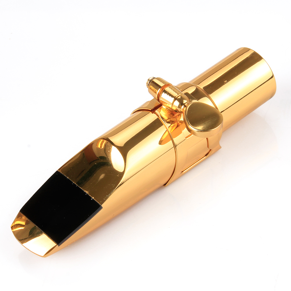 New EB Alto Saxophone Metal Mouthpiece Cap Ligature 7 Gold Plated eBay