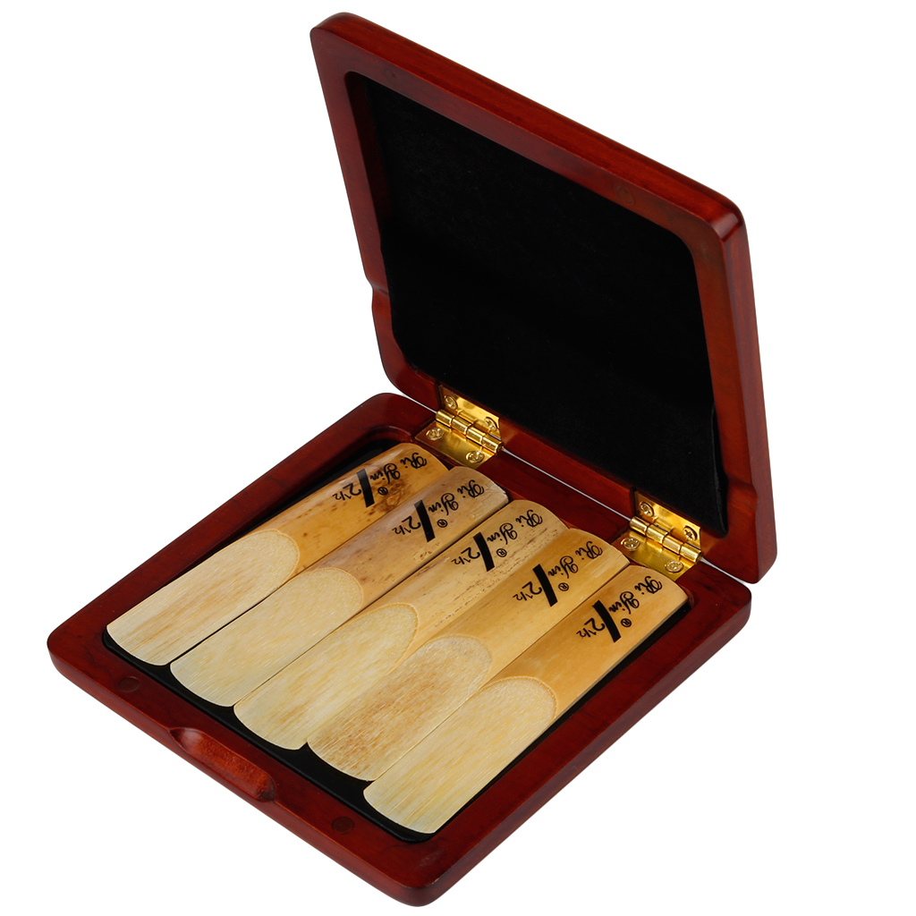 for 4pcs Reeds Saxophone Reed Box Maple Wooden Woodwind eBay