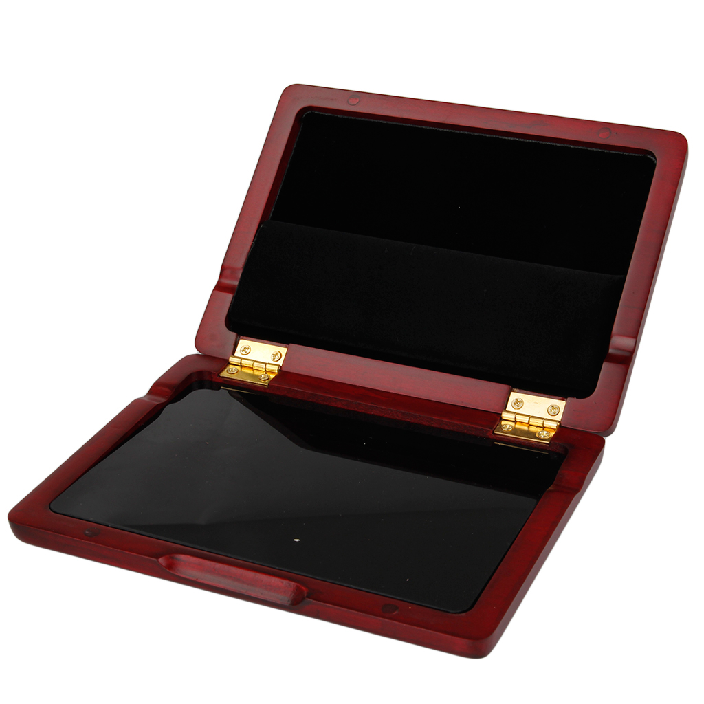 Maple Saxophone Reed Case for 6pcs Reeds Woodwind Wood Holder