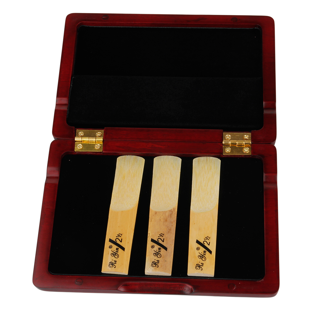 Wood Holder Saxophone Reed Case Woodwind for 6pcs Reeds Maple eBay