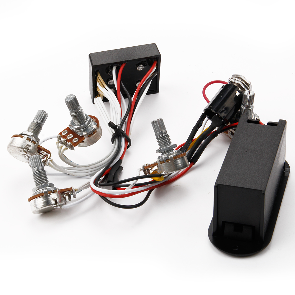 Set Mings 3 Band EQ Preamp Circuit Profession for Active Bass Pickup