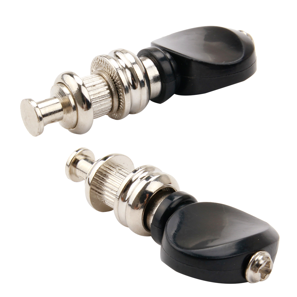 4pcs Ukulele Tuning Pegs Pin Machines Tuners Black High Precision eBay
