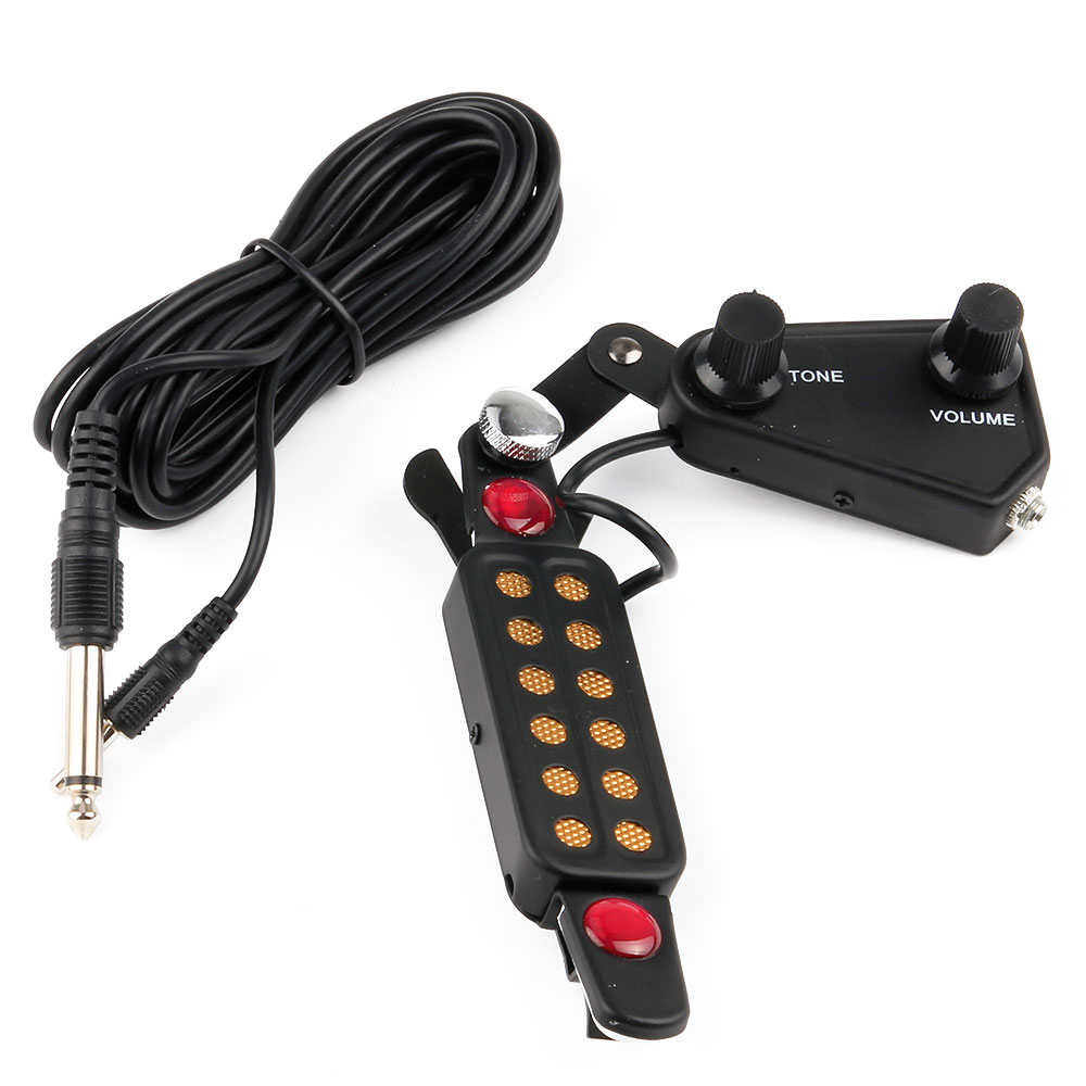New Acoustic Guitar Sound Hole Pickup Set Guitar Pickup Tone Volume