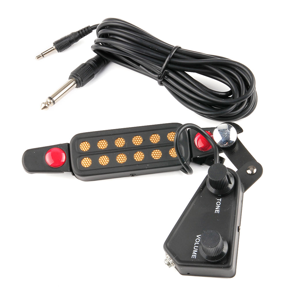 New Acoustic Guitar Sound Hole Pickup Set Guitar Pickup Tone Volume