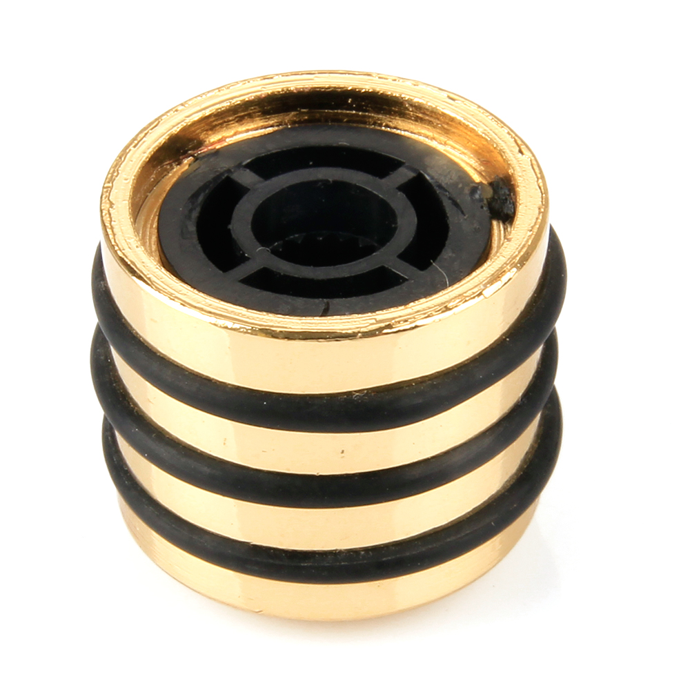 Metal Guitar Control Knobs Gold 6mm Split Guitar Bass Parts ORing eBay