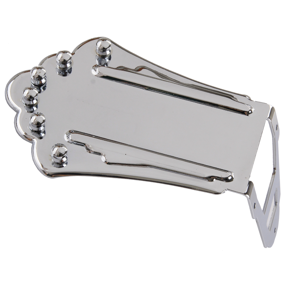 Archtop Guitar Tailpiece 6 String Stainless Steel Jazz Acoustic Guitar