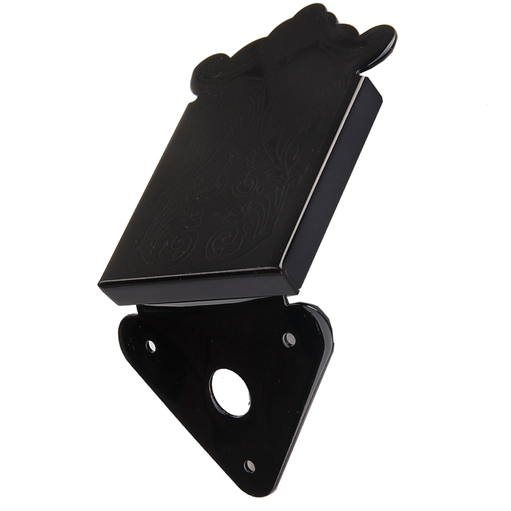 For Guitar Maker Mandolin Tailpiece Replacement Parts Bridge with Cover