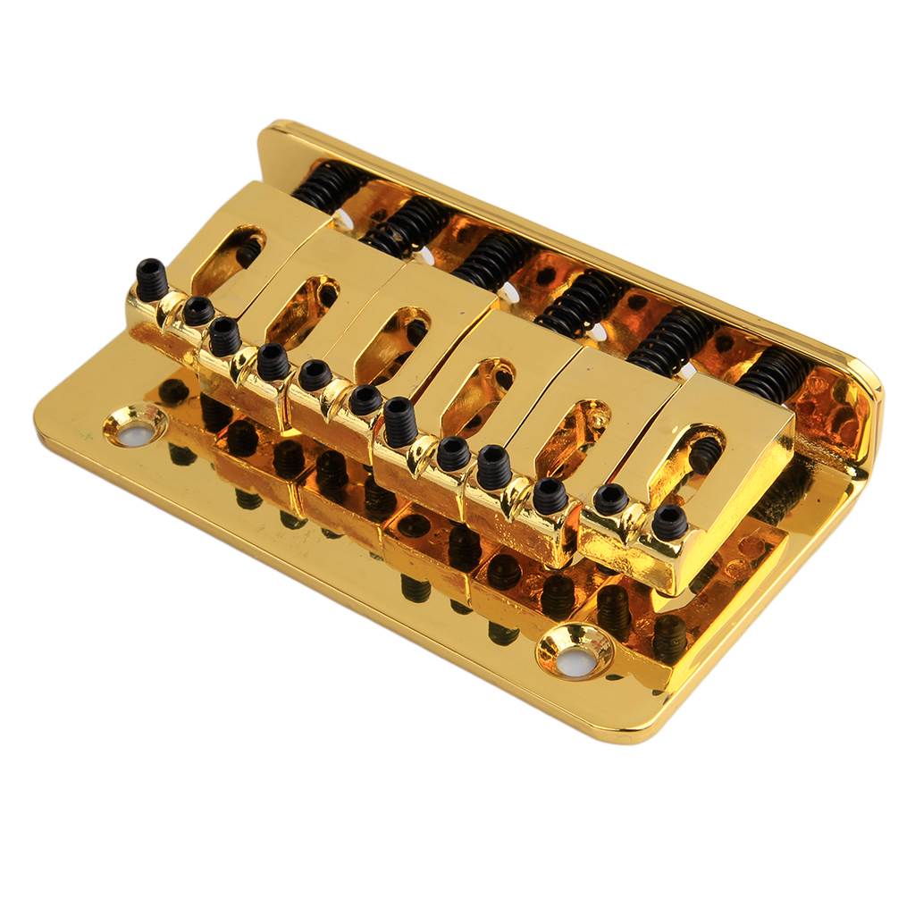 6 Saddle Hardtail Electric Guitar Bridge 6String Top Load 10.5mm eBay