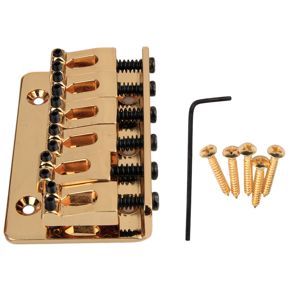 Top Load 6 Saddle Hardtail Guitar Bridge Fixed Bridge Screw Wrench eBay