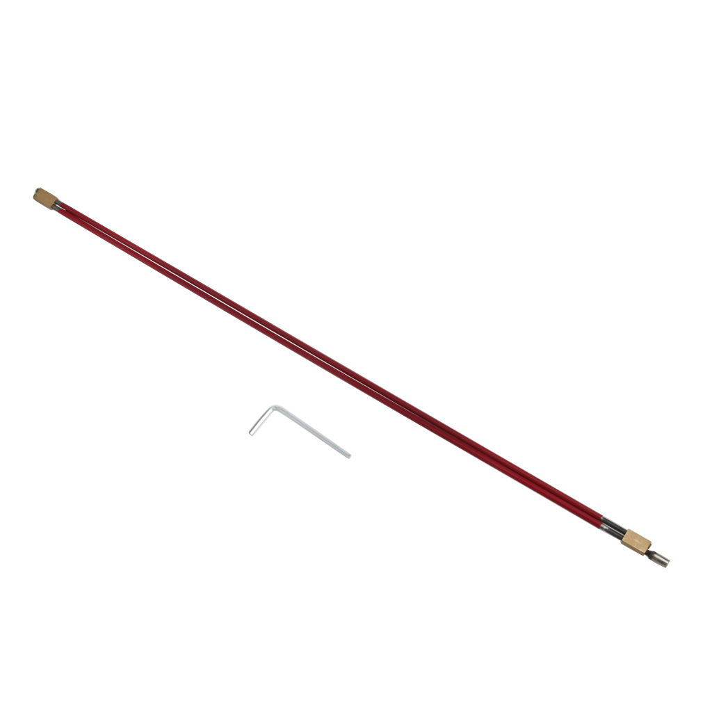Dual Action Bass Truss Rod 610mm with Brass Head Red eBay