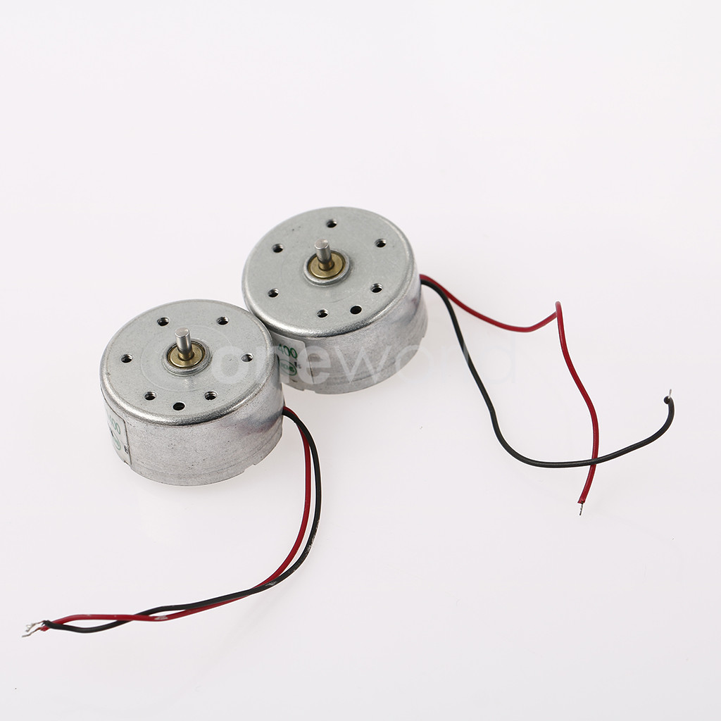 2Pcs 5V DC Motor Low Voltage For DIY Stove/Wood Burner Fan Eco Friendly