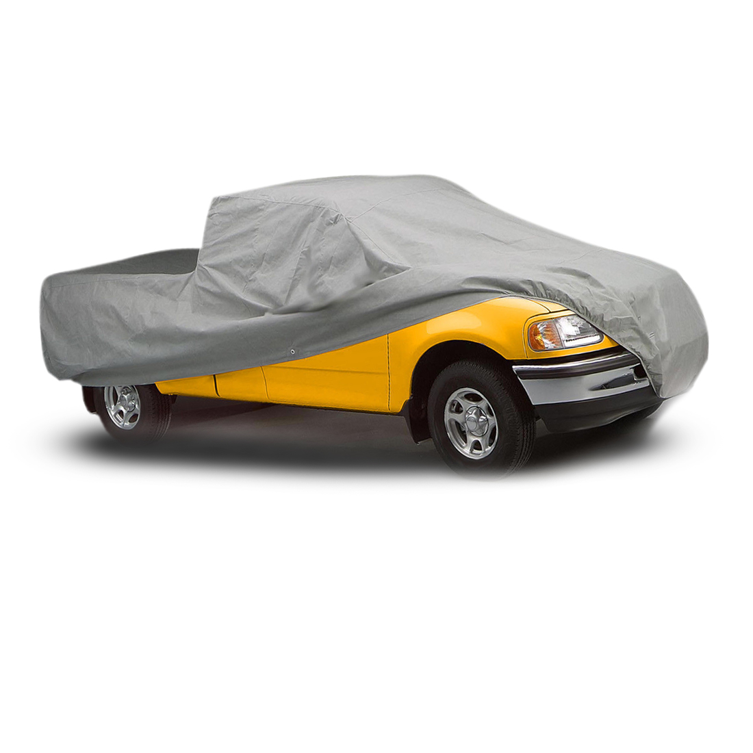 All Weather Waterproof Truck Pickup Silver Car Cover Indoor Outdoor for