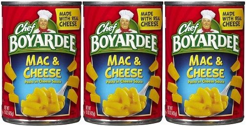 Chef boyardee flavors