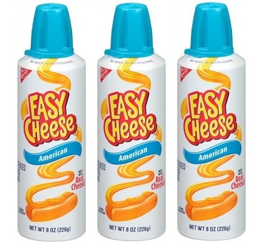 Kraft Easy Cheese Squeeze Can American