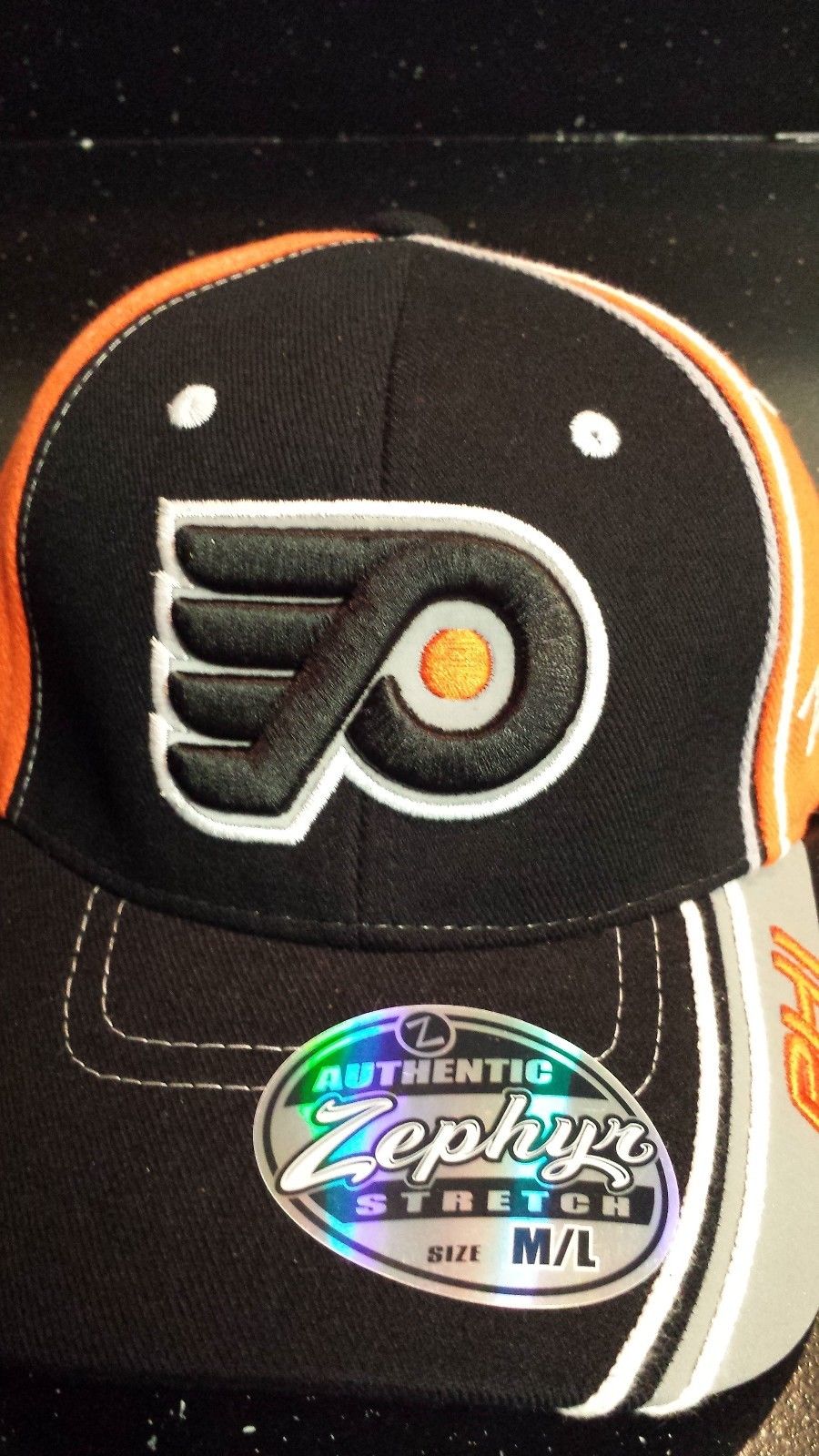 Philadelphia Flyers NHL Zephyr Stretch Fitted Hat New With Tags eBay