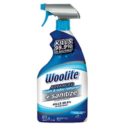 Woolite Advanced Stain & Odor Remover + Sanitize Spray Bottle eBay