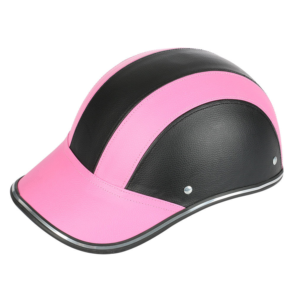 New Motorcycle Adult Youth Women Men Baseball Hat Style Helmet PU