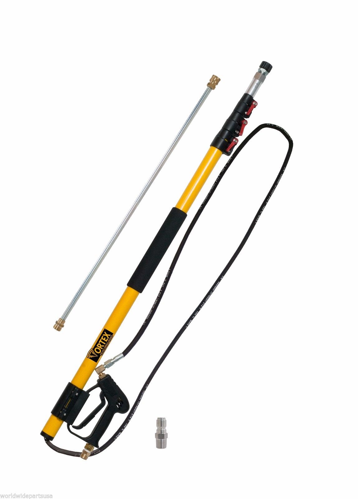 VORTEX 18 ft Pressure Washer Telescoping Gun Wand Assembly eBay