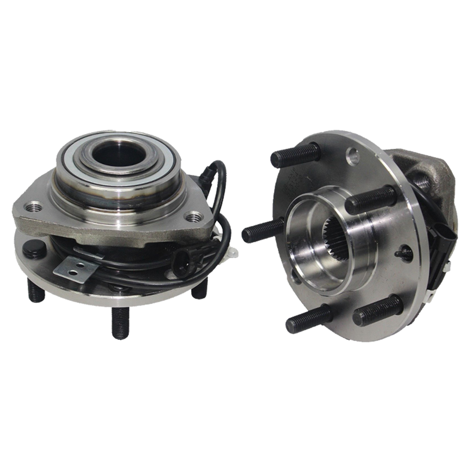 2 Front CV Axle & 2 Wheel Hub Bearing Assembly For CHEVROLET S10