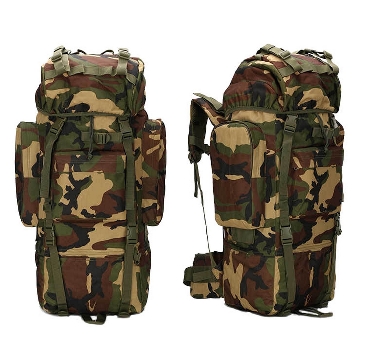 Tactical Scorpion Gear Military 65L Waterproof Backpack Muliple Colors