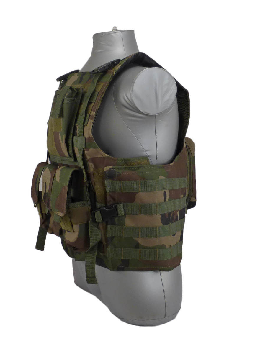 Tactical Scorpion 4 Pc Level III AR500 Body Armor Bearcat Molle Vest