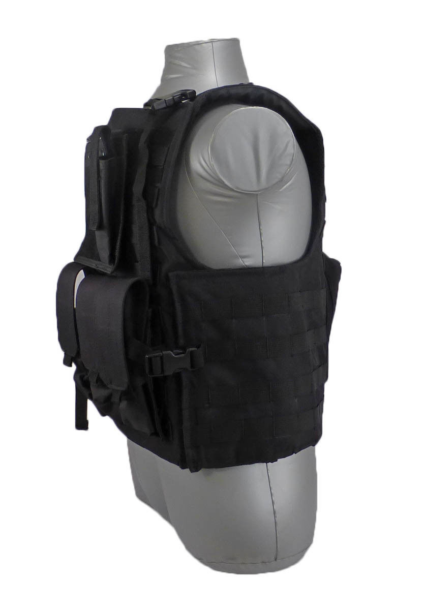 Tactical Scorpion 4 Pc Level III AR500 Body Armor Bearcat Molle Vest