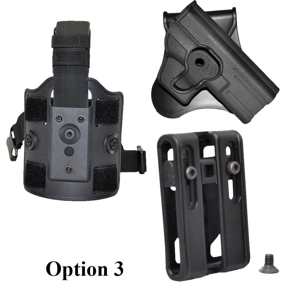 Tactical Scorpion CZ 75 P07 Modular Level II Retention Paddle Holster eBay