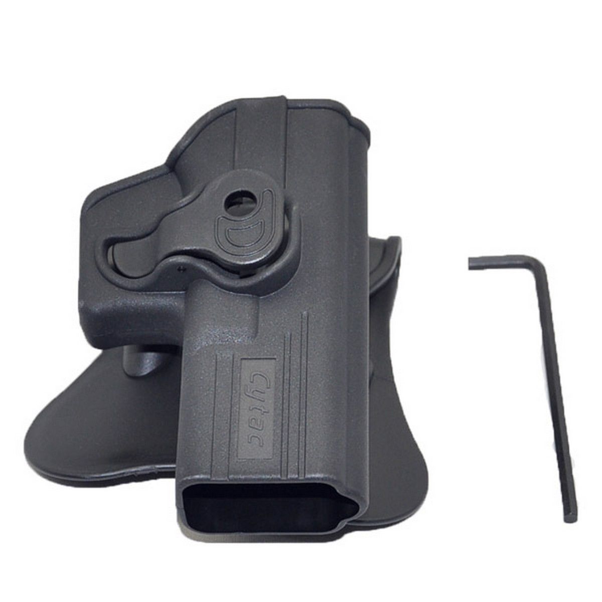 Tactical Scorpion Glock 19 23 Modular Level II Retention Polymer Paddle Holster eBay