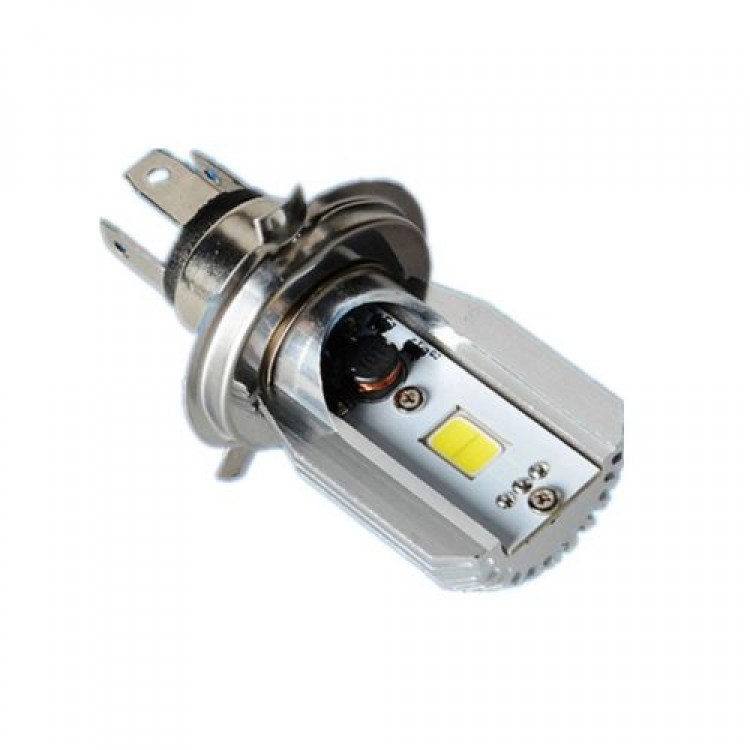H4 Motorcycle 6000K LED Hi/Lo Beam Headlight Front Light Bulb Lamp For