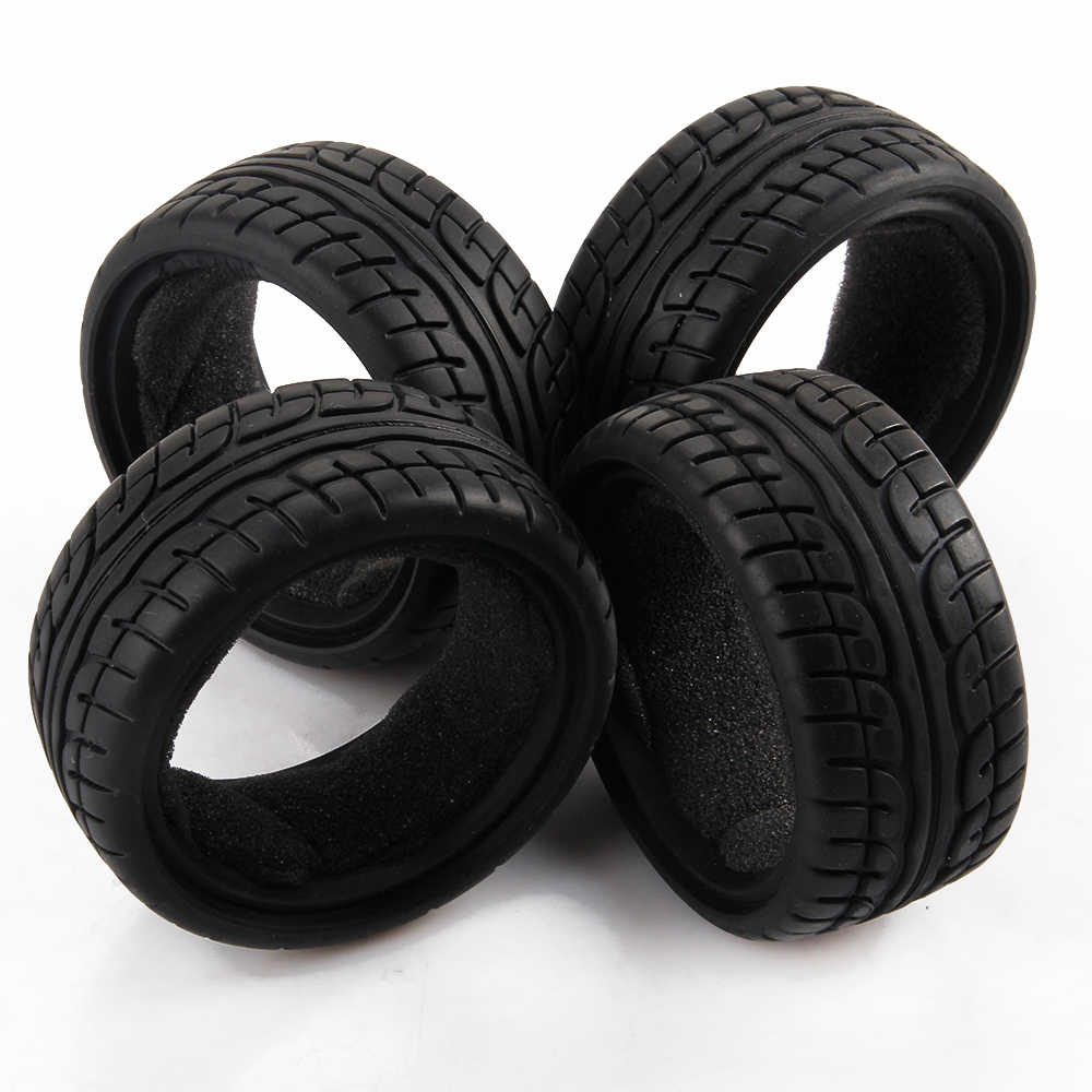 thumbnail image 2 of Full Set Drift Wheels And Tyres For 1/10 RC Cars – 12mm Hex – Six Styles Available 2 of 6